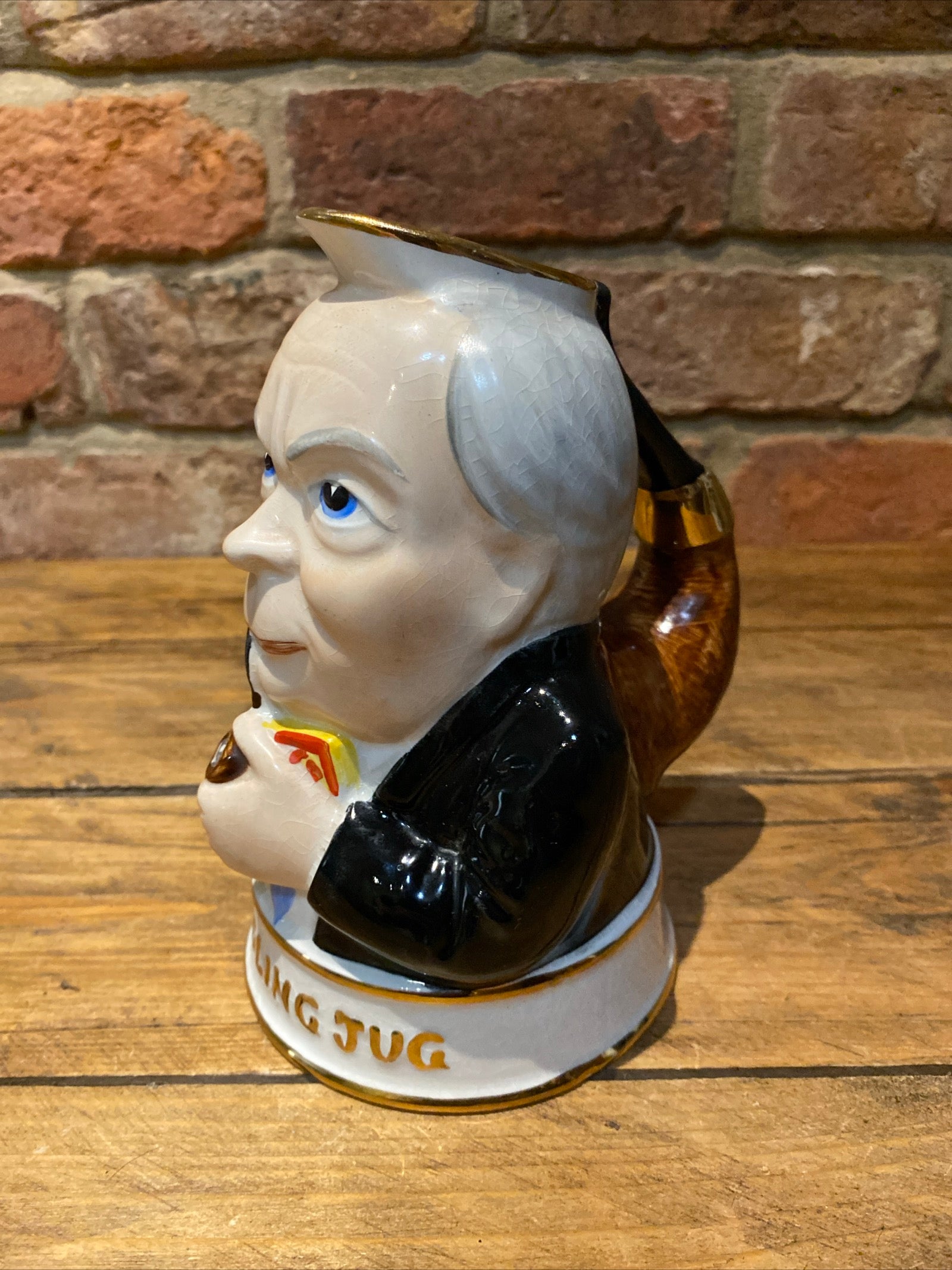 Vintage Price Kensington Gurgling Jug , Harold Wilson