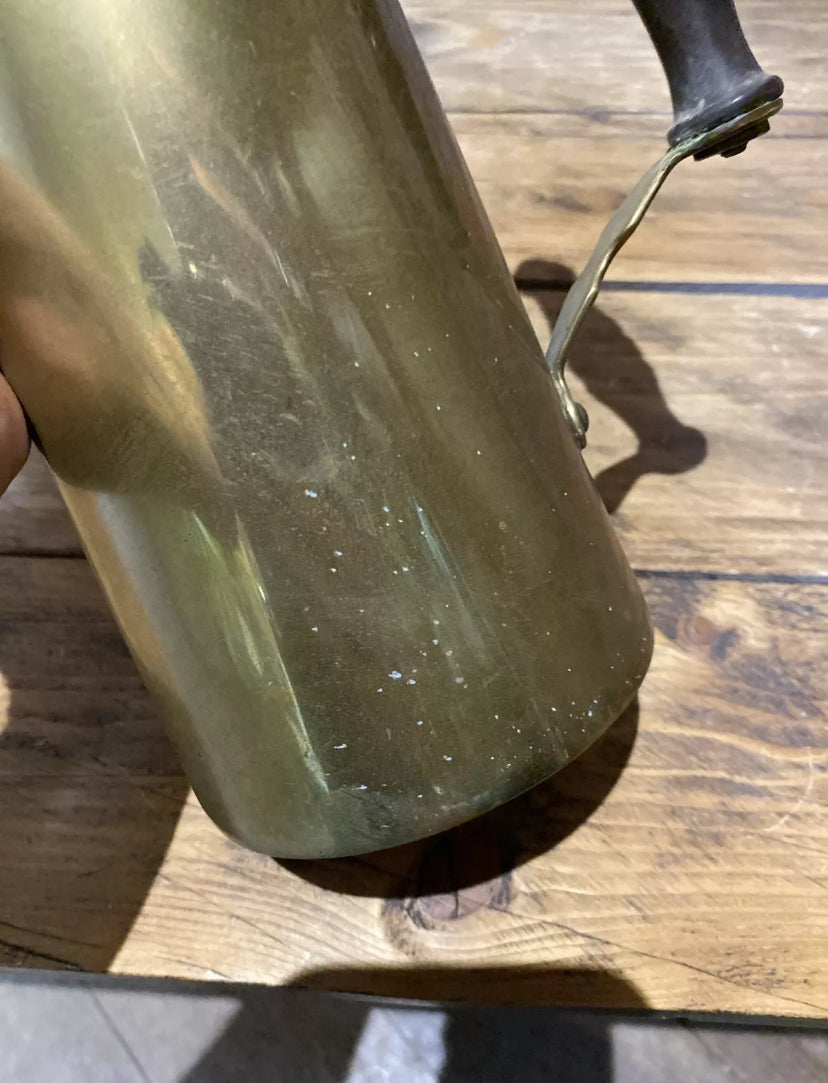 Vintage Brass Coffee Pot