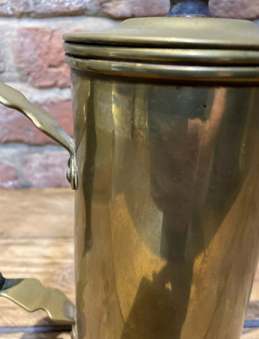 Vintage Brass Coffee Pot